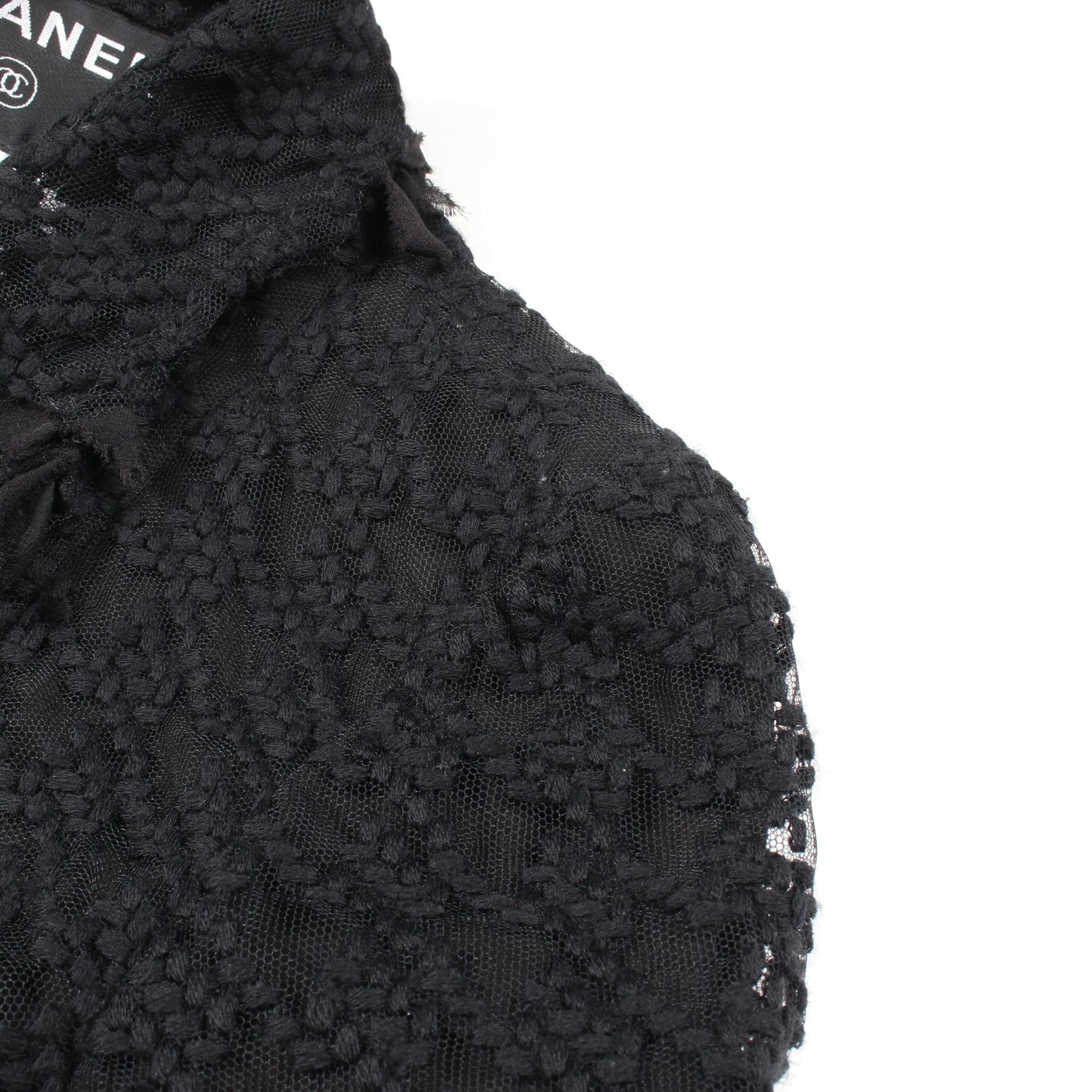 スカートスーツ ウール ナイロン ブラック 05C シャネル スーツ CHANEL