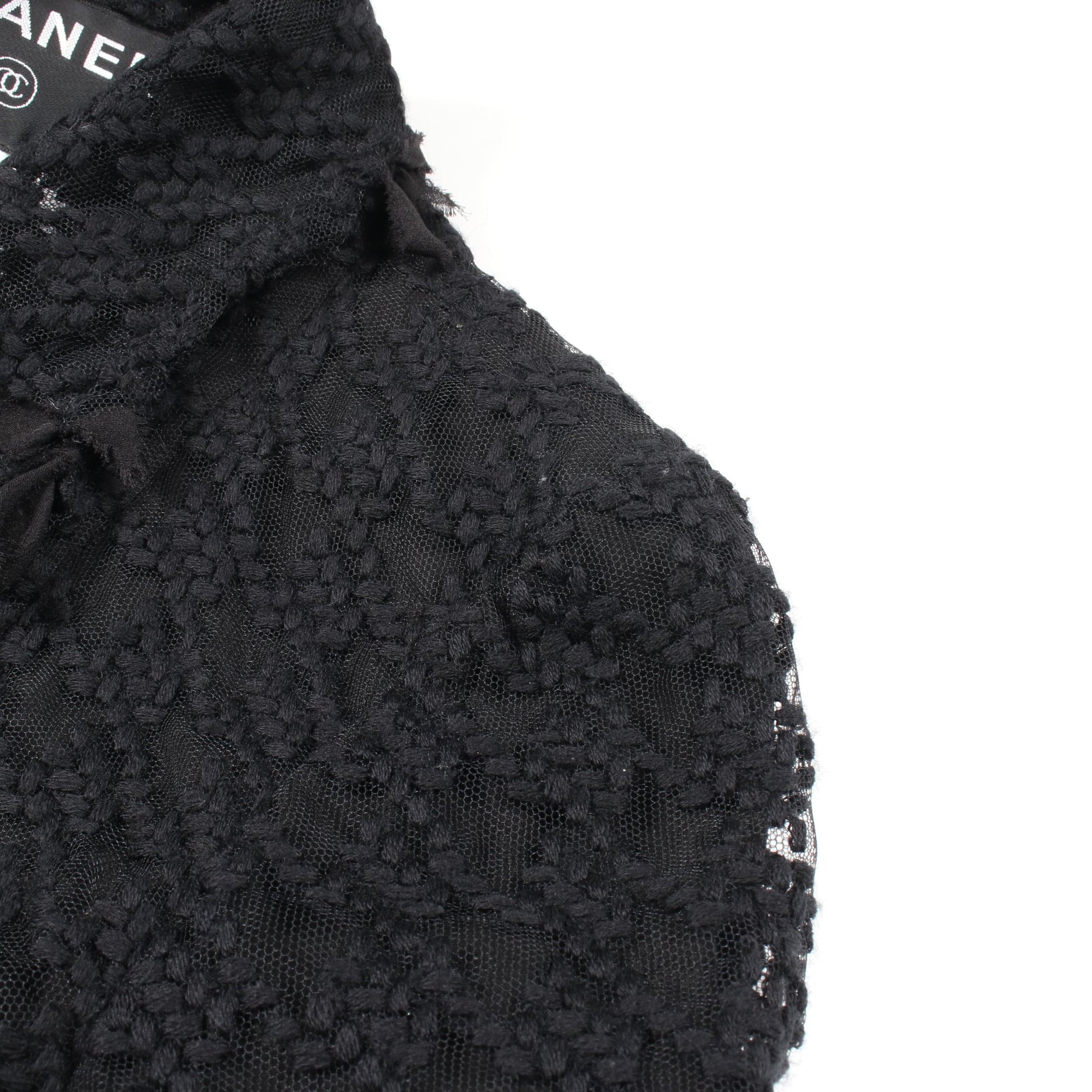 スカートスーツ ウール ナイロン ブラック 05C シャネル スーツ CHANEL