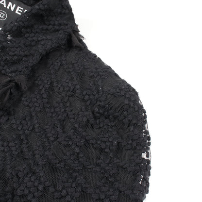 スカートスーツ ウール ナイロン ブラック 05C シャネル スーツ CHANEL