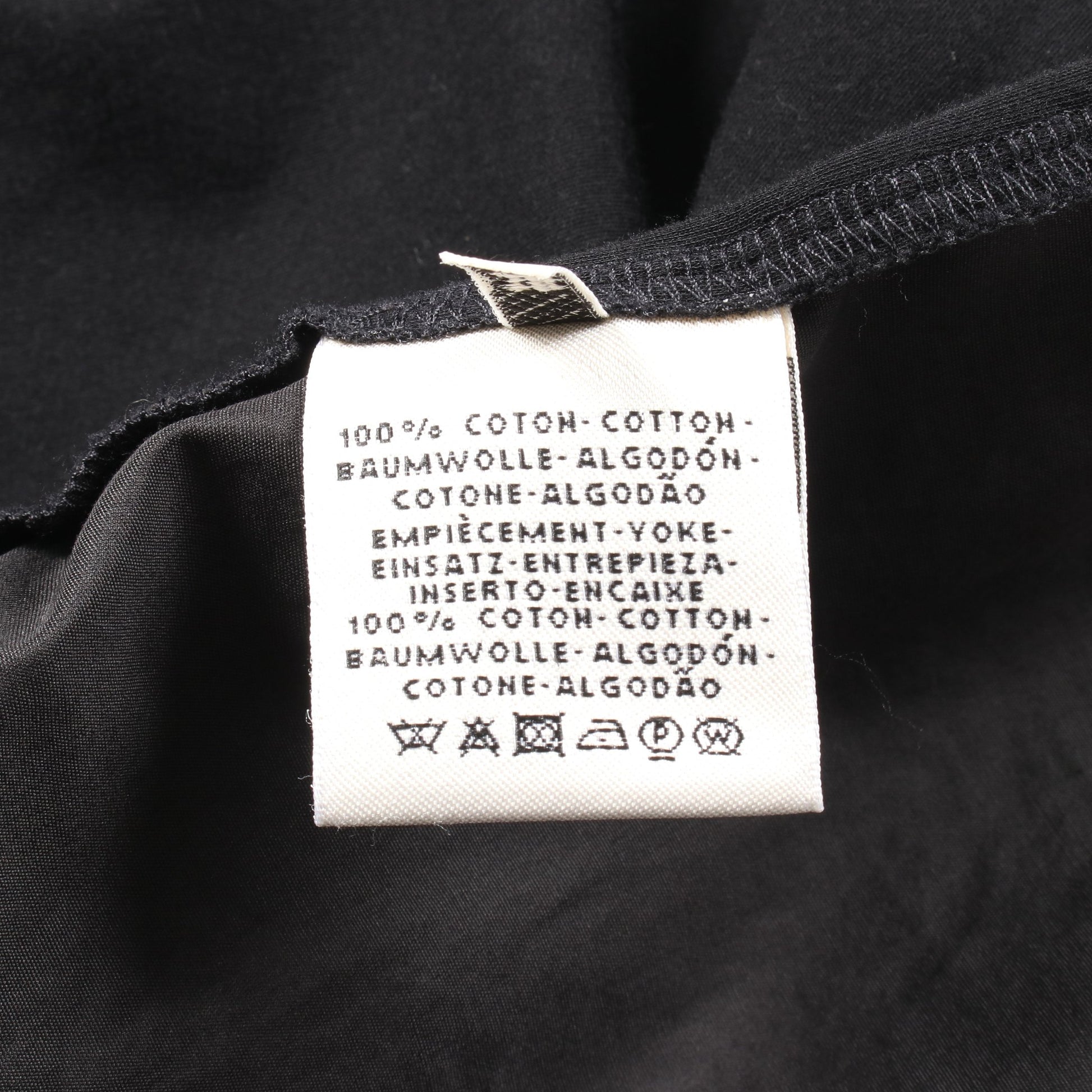 bouclerie d' attelage ワンピース ドローストリング コットン ブラック エルメス ワンピース HERMES