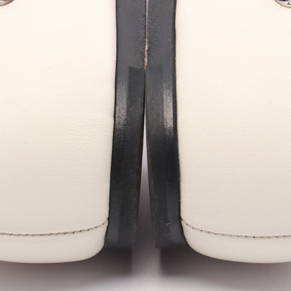 JOEZIE FLAT フラットシューズ スタッズ レザー アイボリー ジミーチュウ シューズ JIMMY CHOO