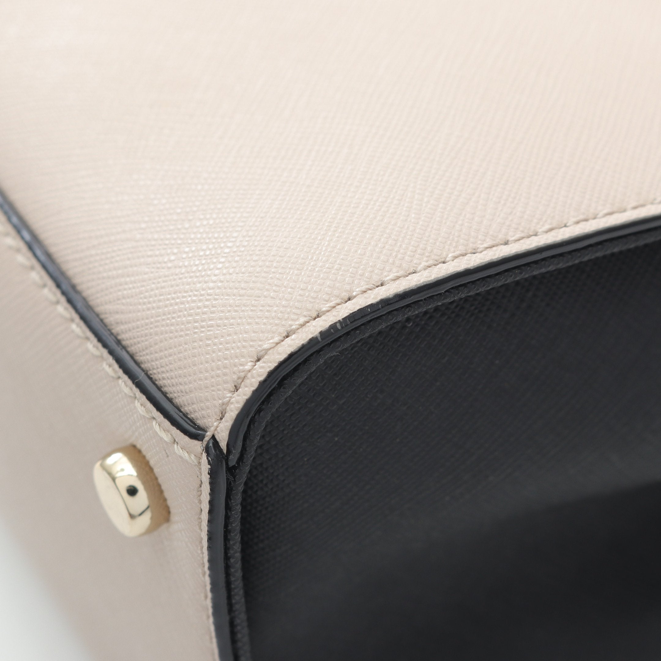 キャメロンストリート ミニ キャンダス ハンドバッグ レザー ベージュ