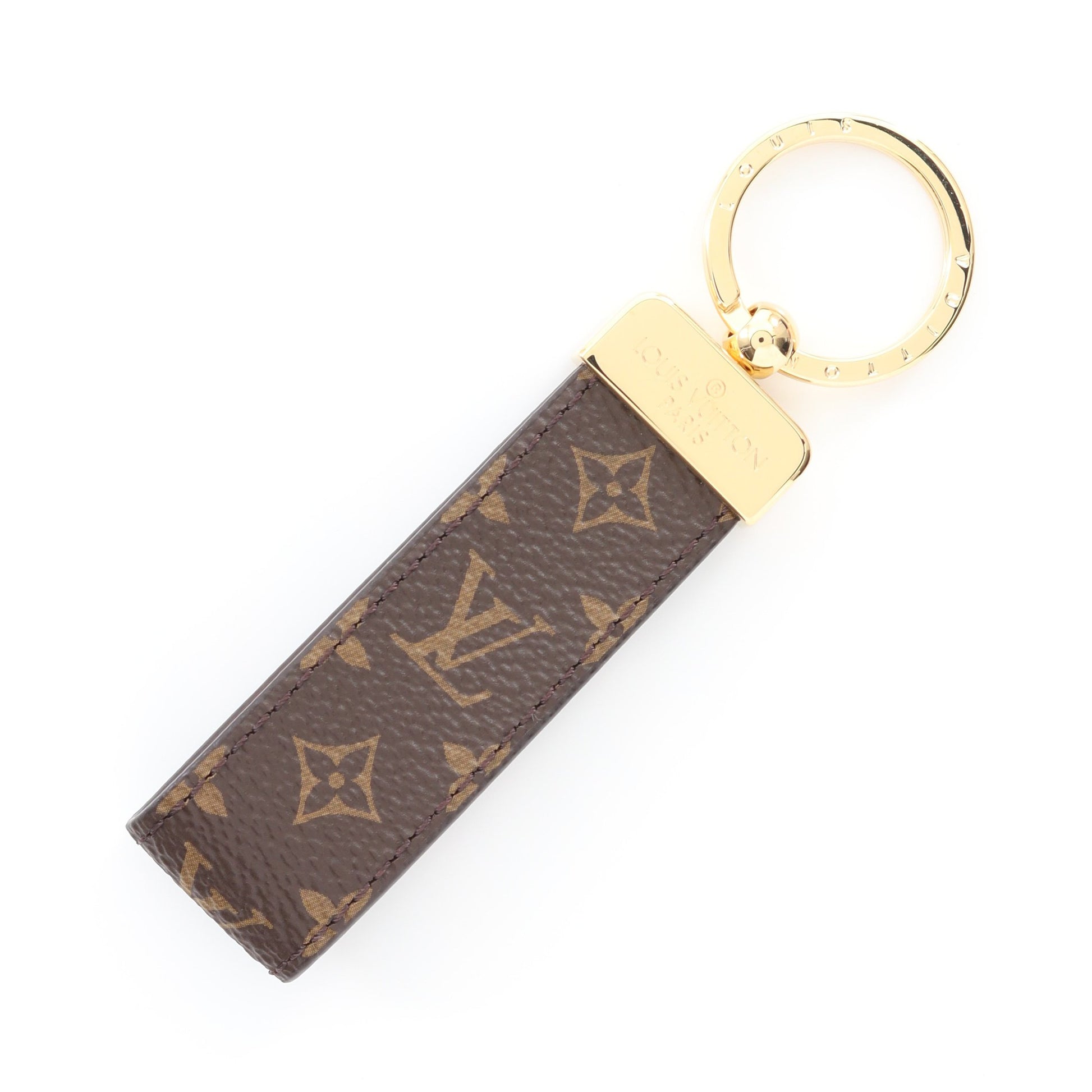 ポルト クレ ドラゴンヌ キーホルダー バッグチャーム PVC GP ブラウン ゴールド ルイヴィトン 財布・小物 LOUIS VUITTON