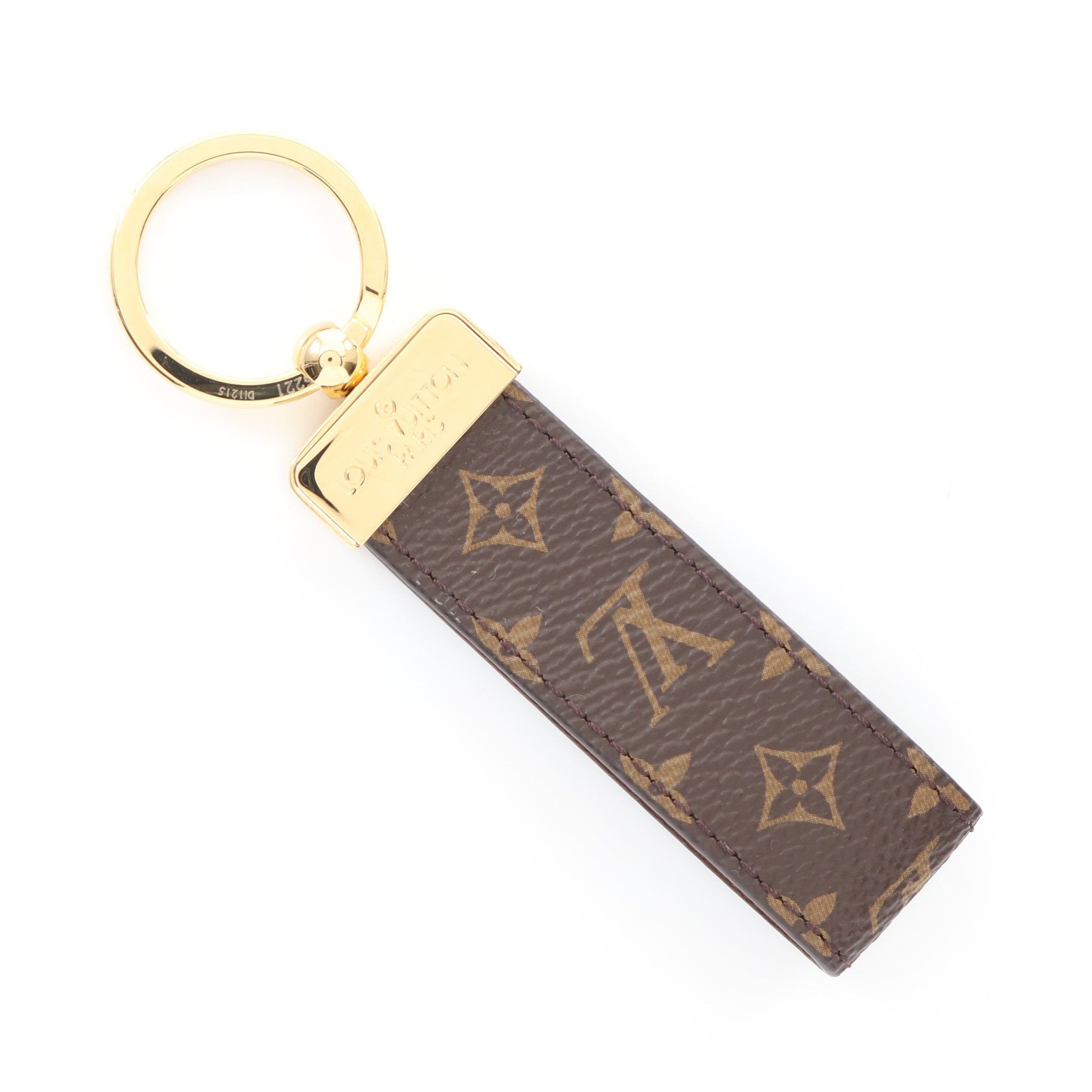 ポルト クレ ドラゴンヌ キーホルダー バッグチャーム PVC GP ブラウン ゴールド ルイヴィトン 財布・小物 LOUIS VUITTON