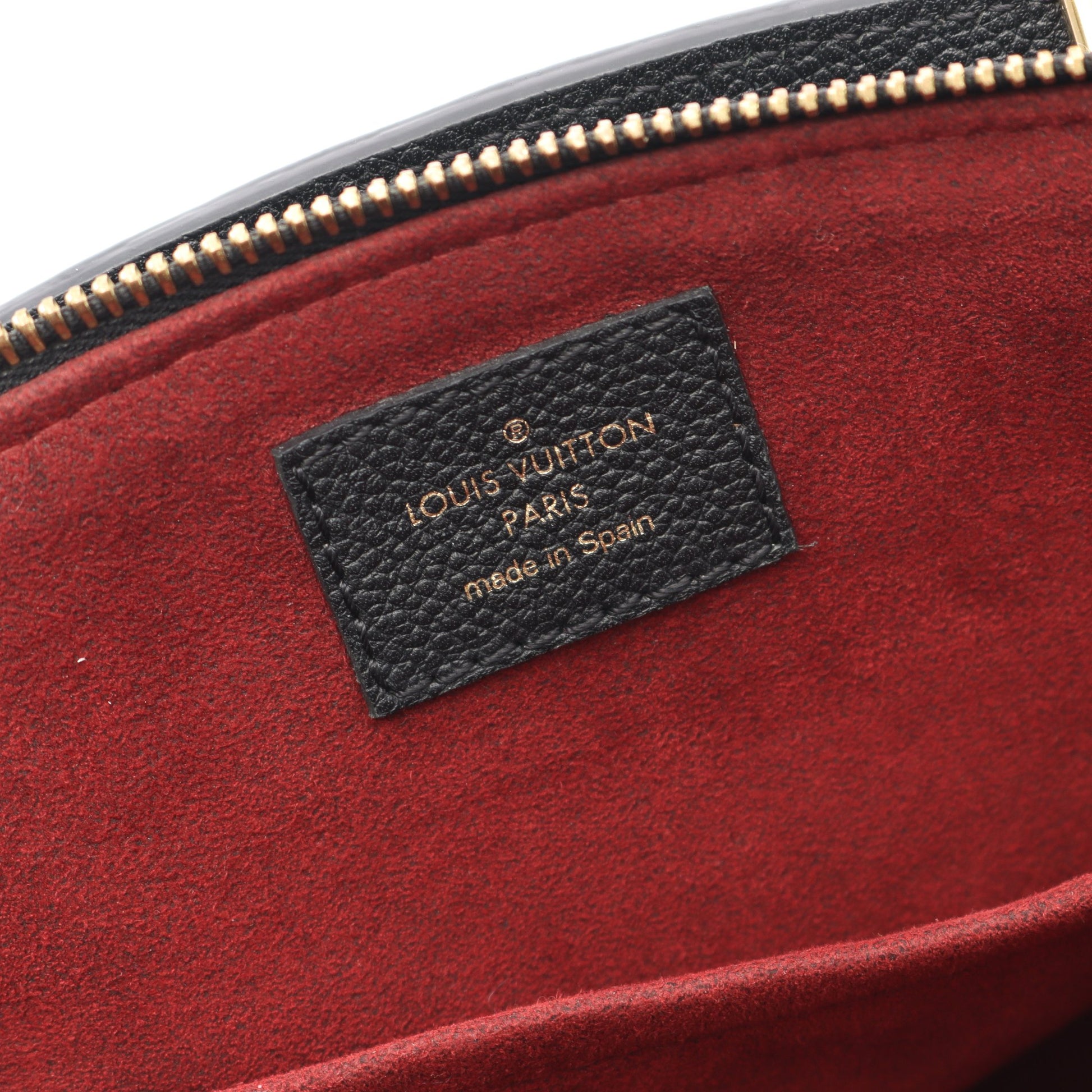 プティ パレPM モノグラムアンプラント ハンドバッグ レザー ブラック 2WAY ルイヴィトン バッグ LOUIS VUITTON