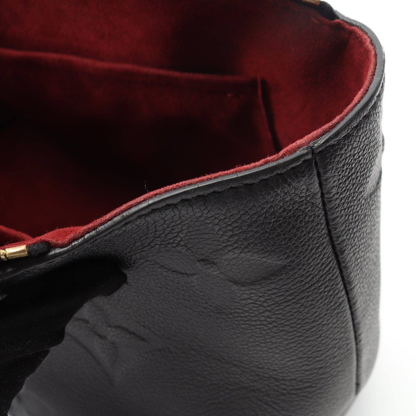 プティ パレPM モノグラムアンプラント ハンドバッグ レザー ブラック 2WAY ルイヴィトン バッグ LOUIS VUITTON