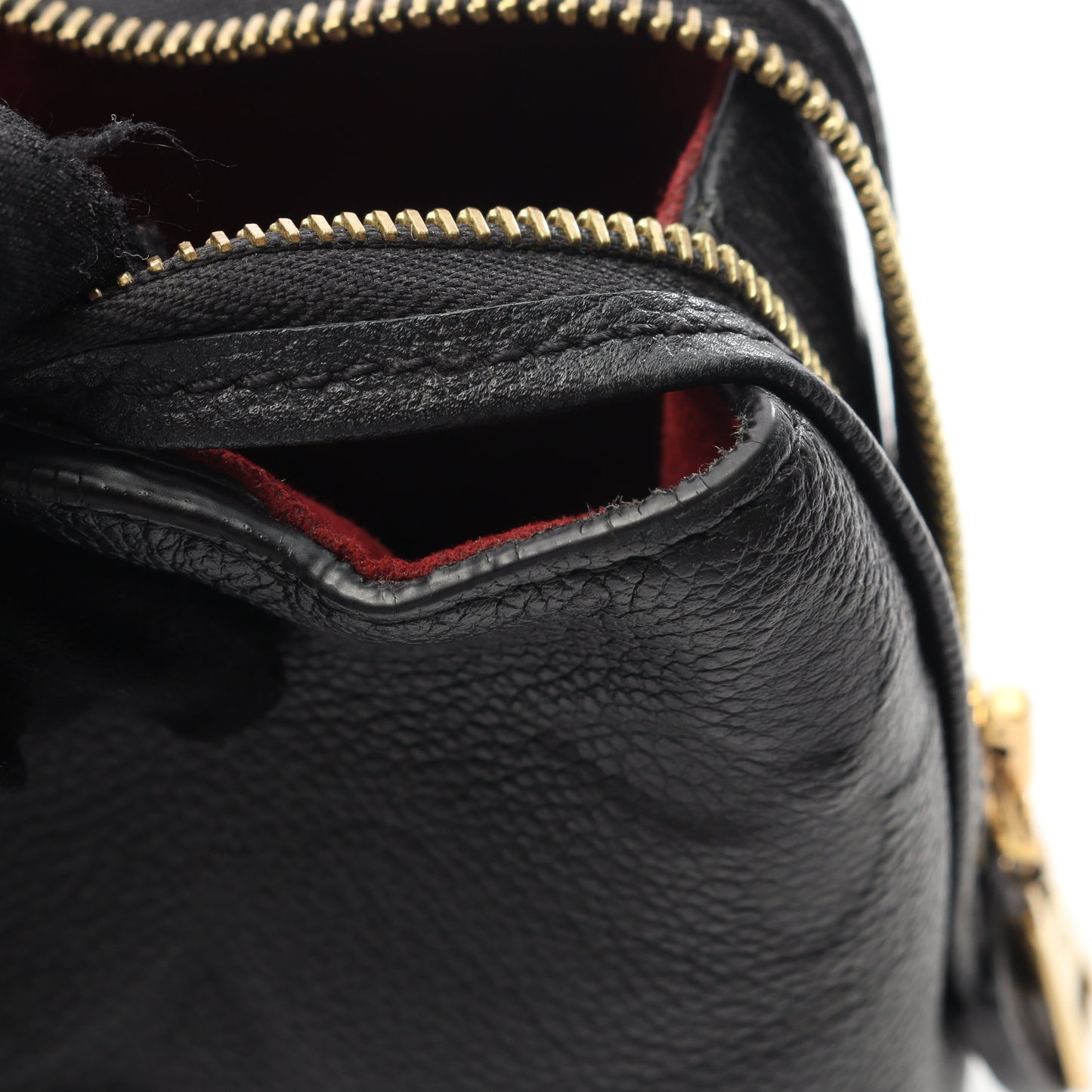 プティ パレPM モノグラムアンプラント ハンドバッグ レザー ブラック 2WAY ルイヴィトン バッグ LOUIS VUITTON