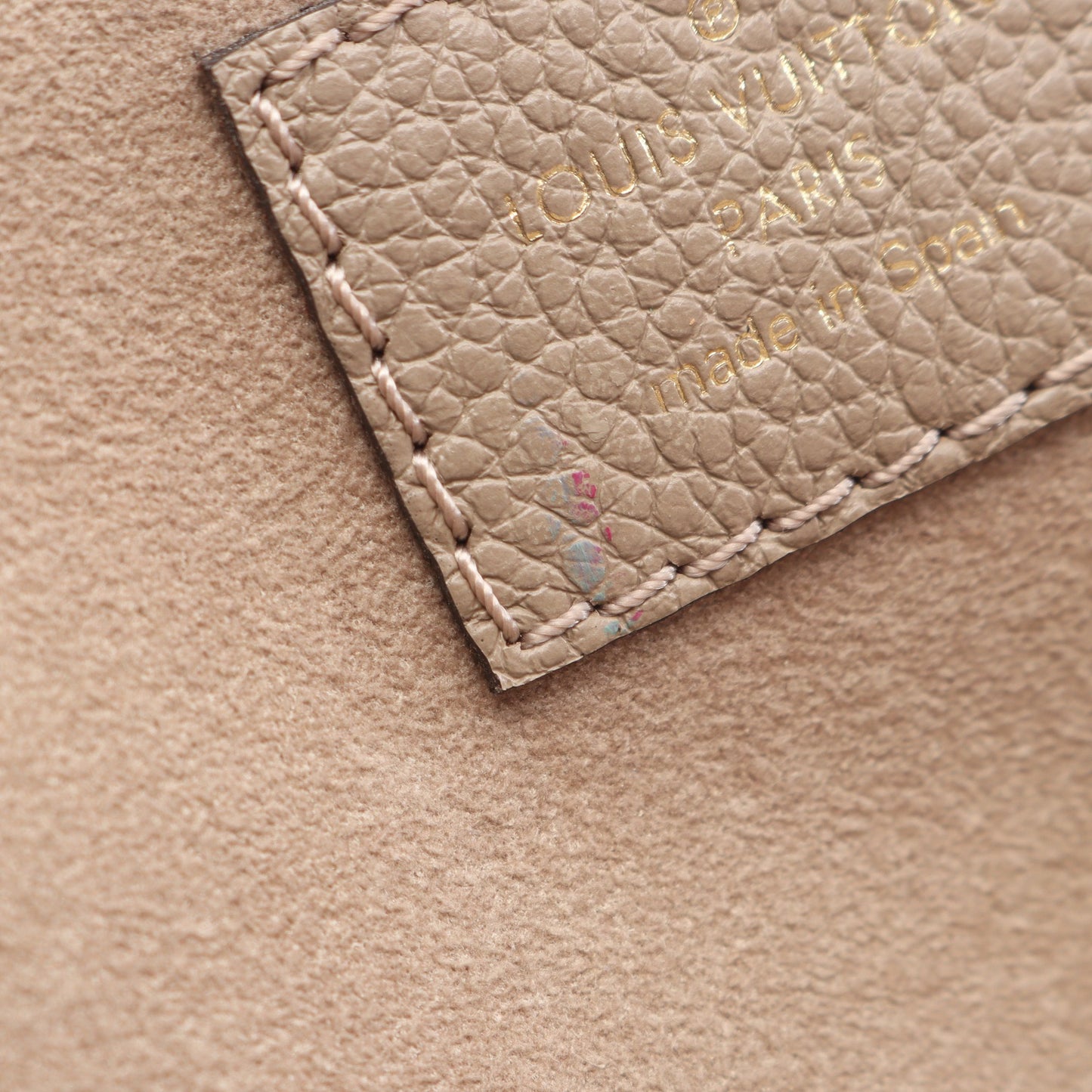プティ パレPM モノグラムアンプラント トゥルトレール クレーム ハンドバッグ レザー グレーベージュ 2WAY ルイヴィトン バッグ LOUIS VUITTON