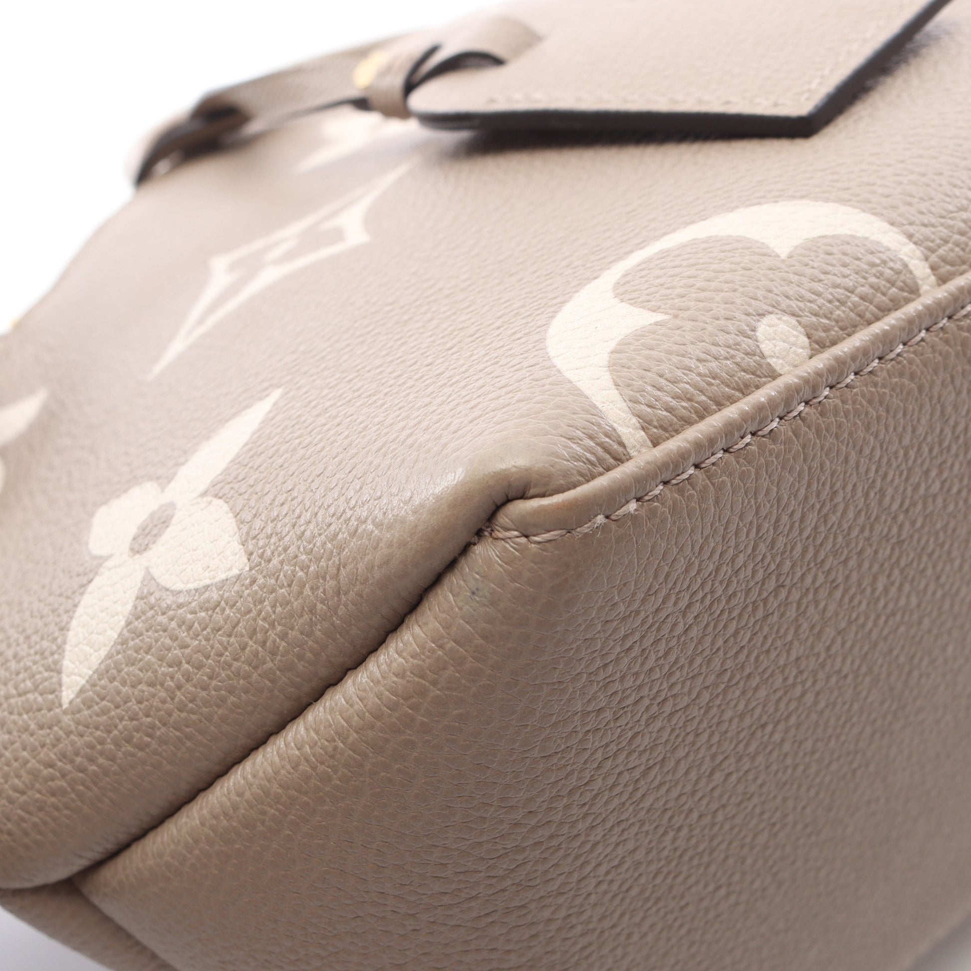 プティ パレPM モノグラムアンプラント トゥルトレール クレーム ハンドバッグ レザー グレーベージュ 2WAY ルイヴィトン バッグ LOUIS VUITTON