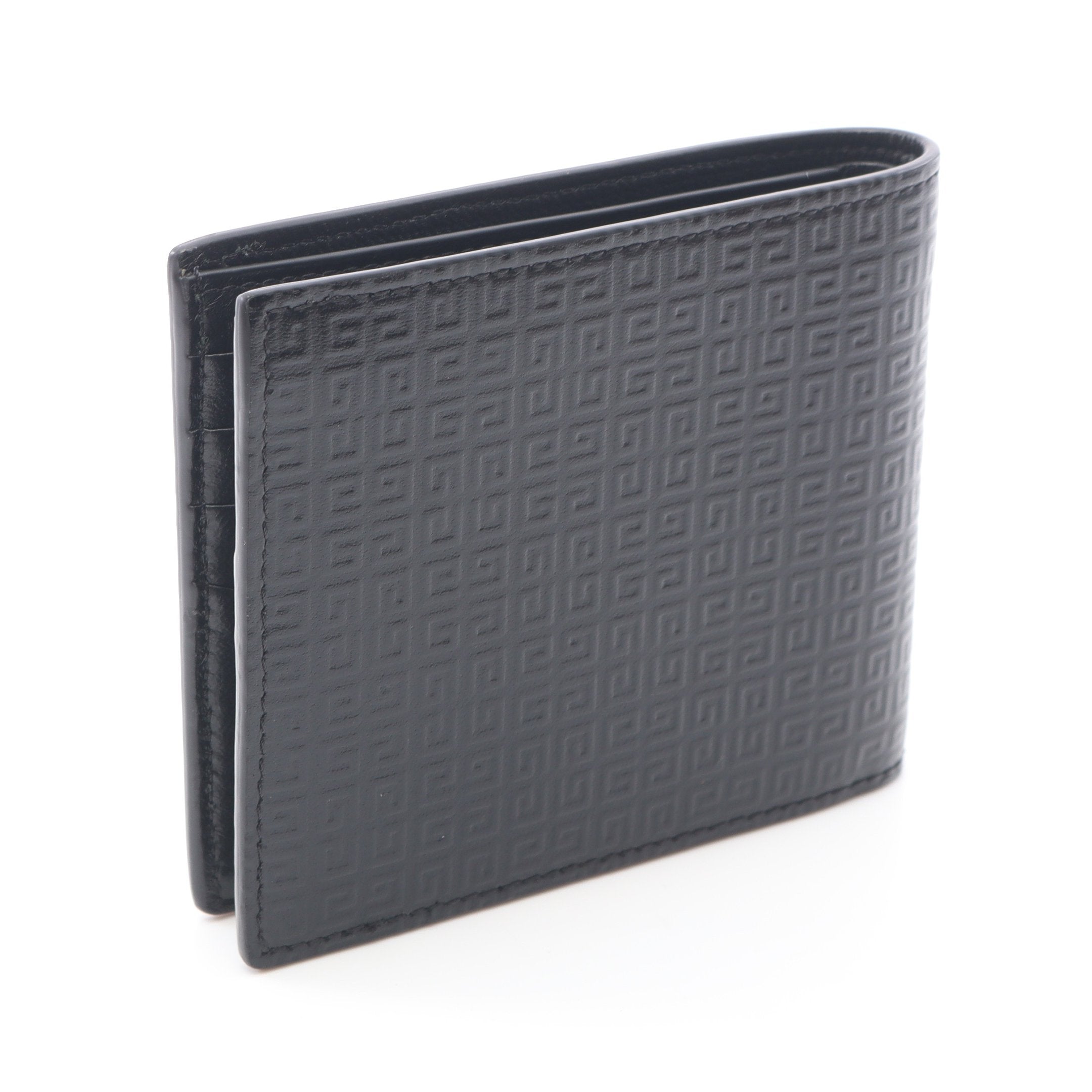 4G 二つ折り財布 エンボス ロゴ レザー ブラック ジバンシィ – RECLO