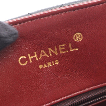 マトラッセ チェーンショルダーバッグ チェーントートバッグ ラムスキン ブラック ゴールド金具 シャネル バッグ CHANEL