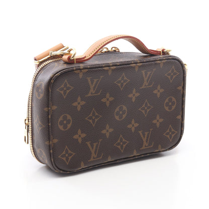 ユーティリティ クロスボディ モノグラム ハンドバッグ PVC レザー ブラウン ルイヴィトン バッグ LOUIS VUITTON