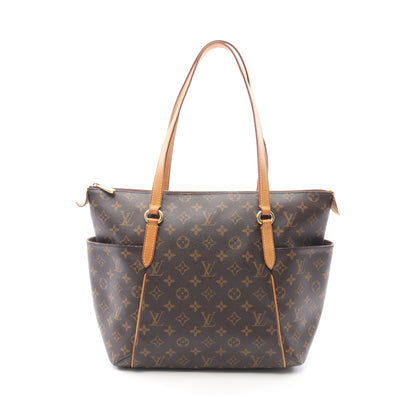 トータリーMM モノグラム ショルダーバッグ トートバッグ PVC レザー ブラウン ルイヴィトン バッグ LOUIS VUITTON