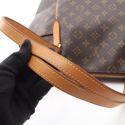 トータリーMM モノグラム ショルダーバッグ トートバッグ PVC レザー ブラウン ルイヴィトン バッグ LOUIS VUITTON