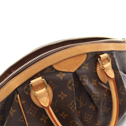 ティヴォリPM モノグラム ハンドバッグ PVC レザー ブラウン ルイヴィトン バッグ LOUIS VUITTON