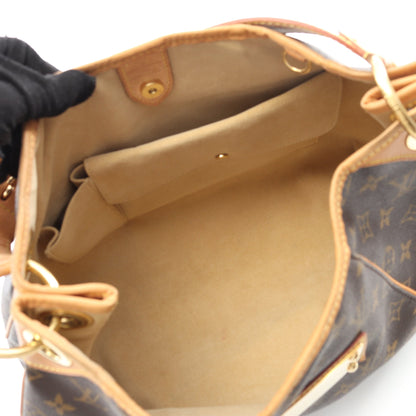 ガリエラPM モノグラム ワンショルダーバッグ PVC レザー ブラウン ルイヴィトン バッグ LOUIS VUITTON