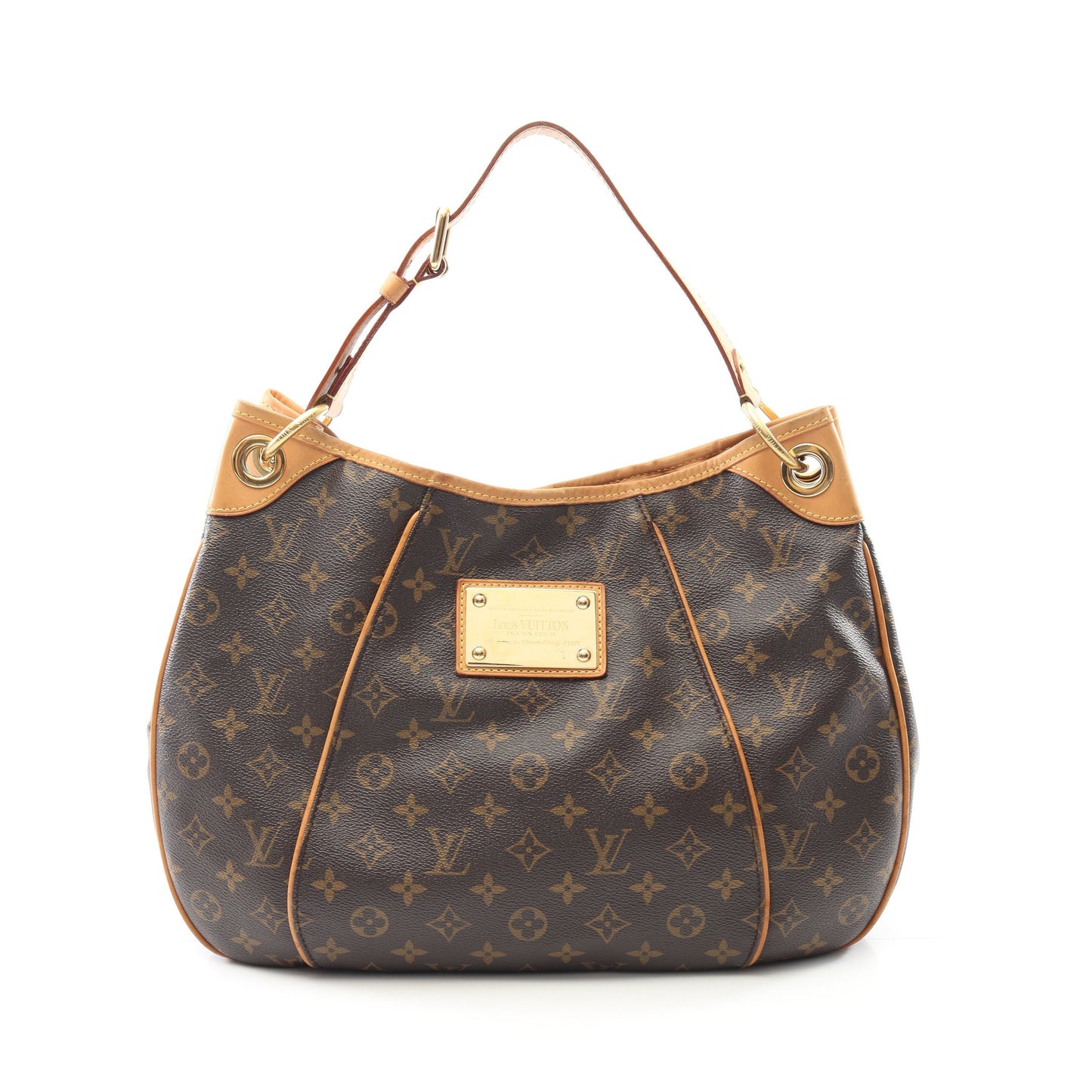ガリエラPM モノグラム ワンショルダーバッグ PVC レザー ブラウン ルイヴィトン バッグ LOUIS VUITTON