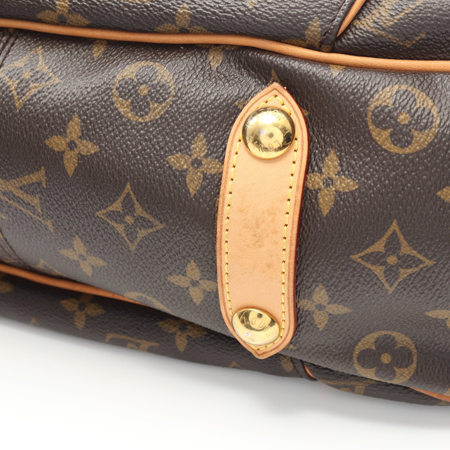ガリエラPM モノグラム ワンショルダーバッグ PVC レザー ブラウン ルイヴィトン バッグ LOUIS VUITTON