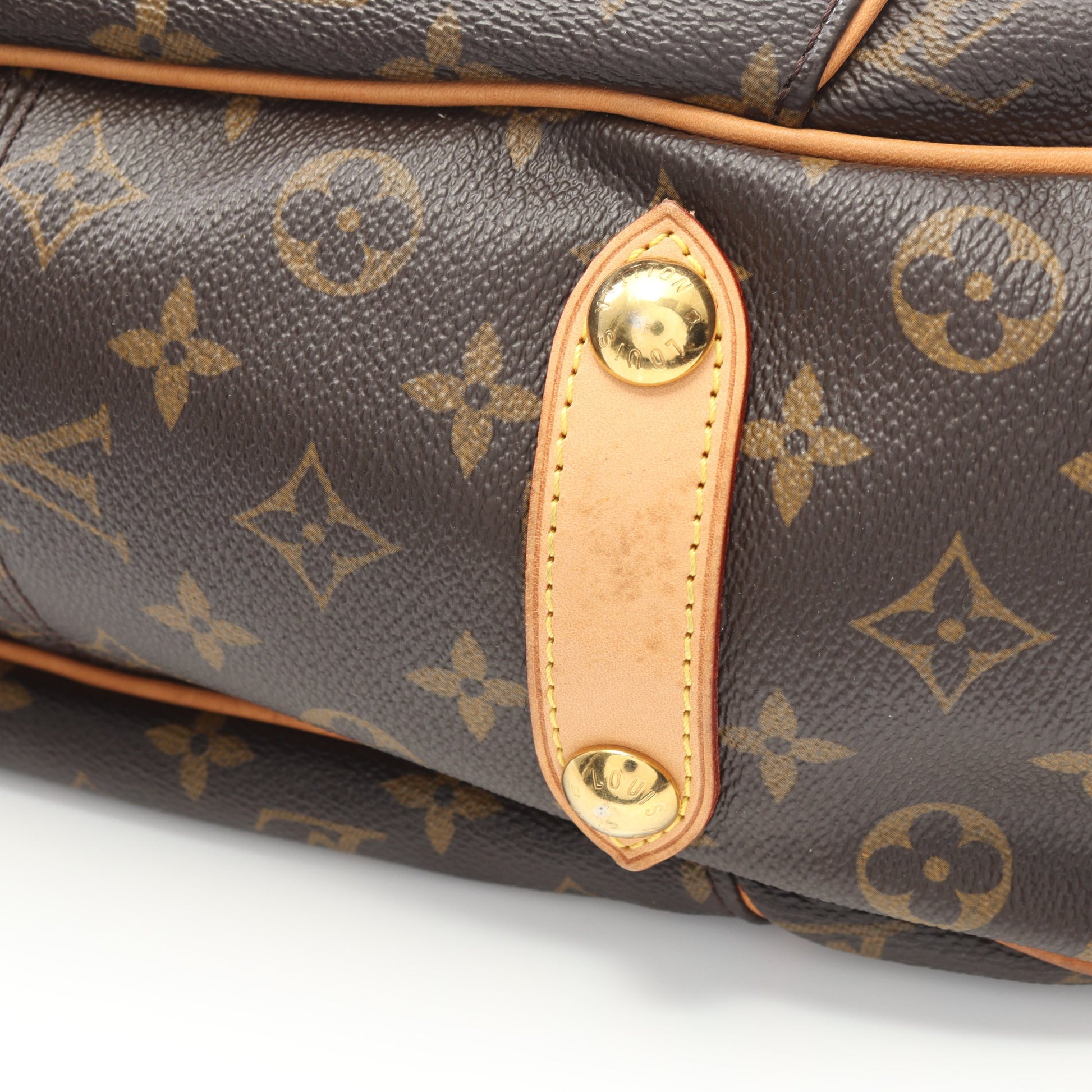 ガリエラPM モノグラム ワンショルダーバッグ PVC レザー ブラウン ルイヴィトン バッグ LOUIS VUITTON