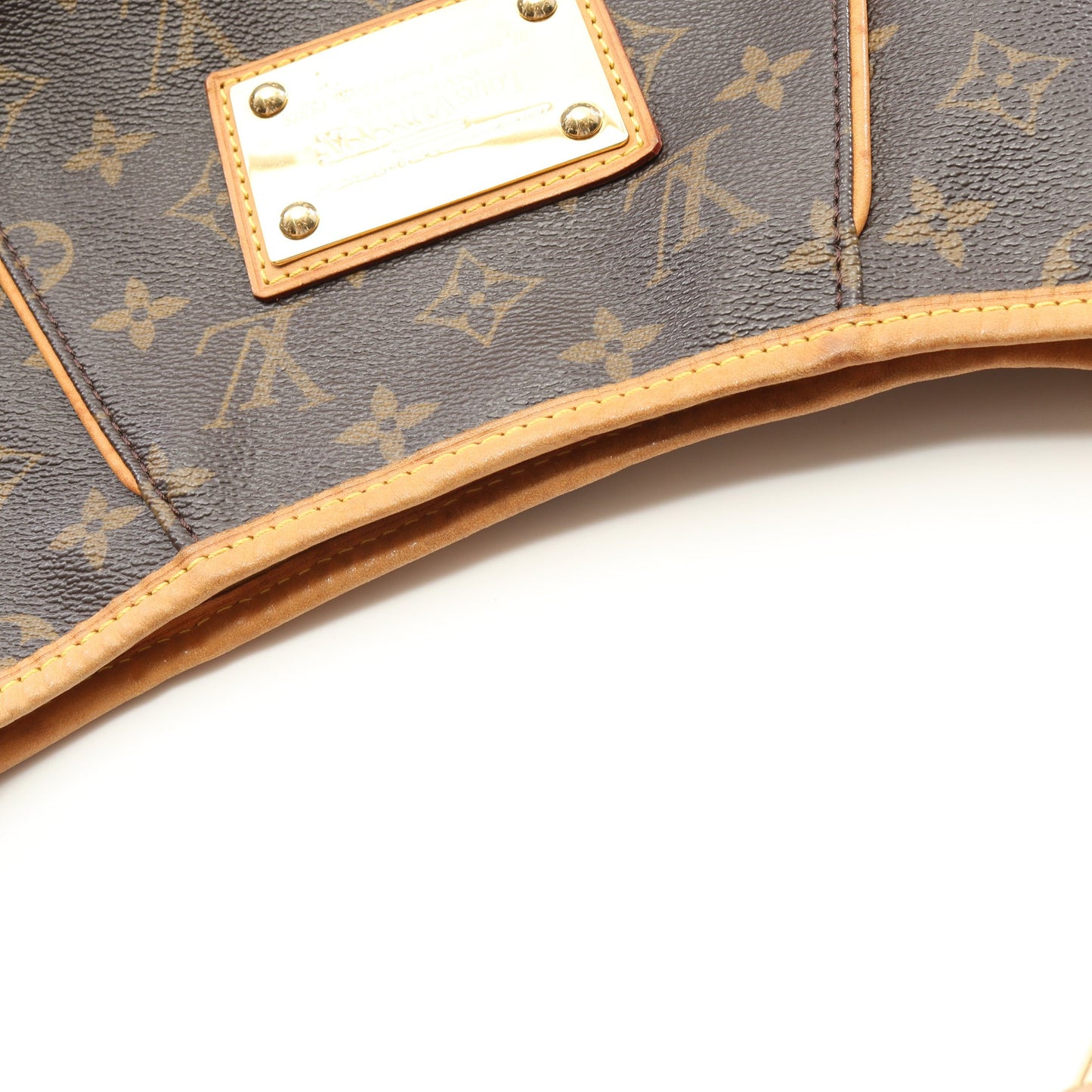 ガリエラPM モノグラム ワンショルダーバッグ PVC レザー ブラウン ルイヴィトン バッグ LOUIS VUITTON