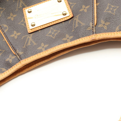 ガリエラPM モノグラム ワンショルダーバッグ PVC レザー ブラウン ルイヴィトン バッグ LOUIS VUITTON