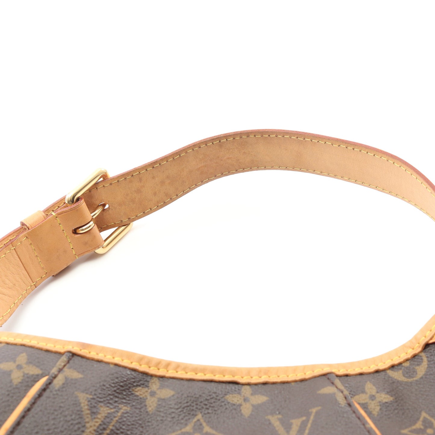 ガリエラPM モノグラム ワンショルダーバッグ PVC レザー ブラウン ルイヴィトン バッグ LOUIS VUITTON