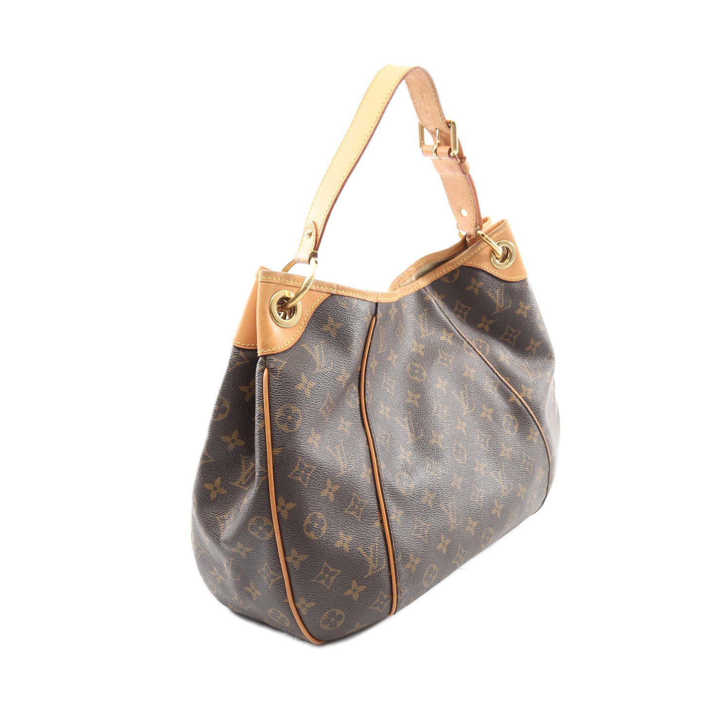 ガリエラPM モノグラム ワンショルダーバッグ PVC レザー ブラウン ルイヴィトン バッグ LOUIS VUITTON