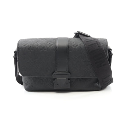 Sケープ メッセンジャー モノグラムトリヨン ショルダーバッグ レザー ブラック ルイヴィトン バッグ LOUIS VUITTON