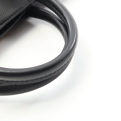 オンマイサイド PM モノグラム ノワール ハンドバッグ レザー PVC ブラック ブラウン 2WAY ルイヴィトン バッグ LOUIS VUITTON