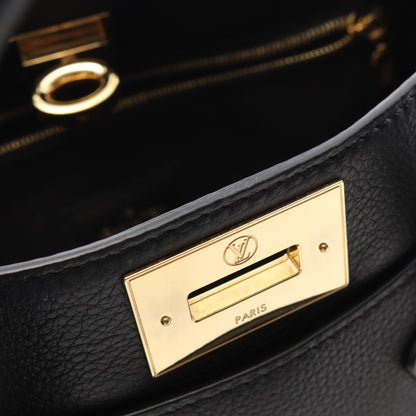 オンマイサイド PM モノグラム ノワール ハンドバッグ レザー PVC ブラック ブラウン 2WAY ルイヴィトン バッグ LOUIS VUITTON