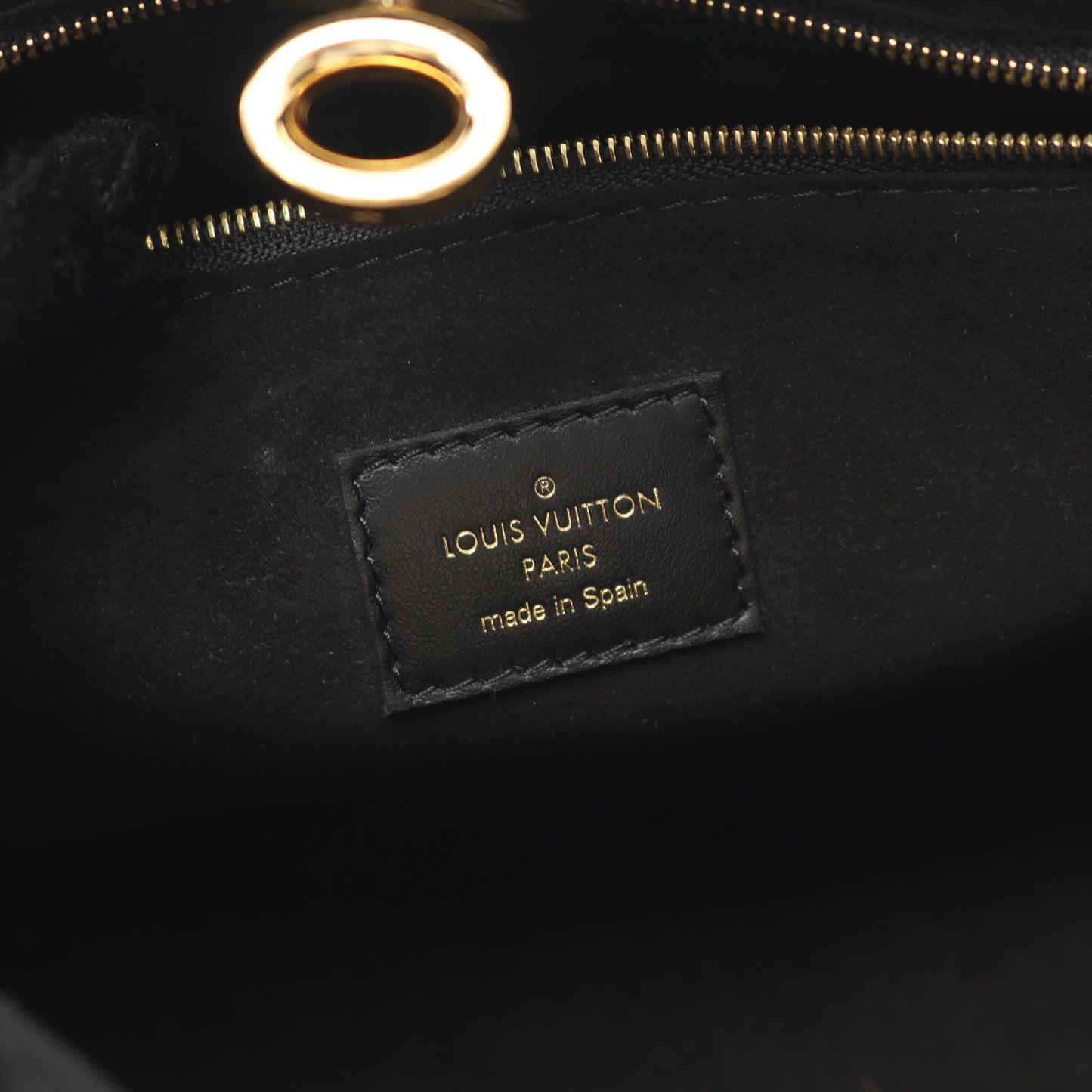 オンマイサイド PM モノグラム ノワール ハンドバッグ レザー PVC ブラック ブラウン 2WAY ルイヴィトン バッグ LOUIS VUITTON