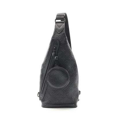 デュオ スリングバッグ モノグラムシャドウ ノワール ボディバッグ レザー ブラック ルイヴィトン バッグ LOUIS VUITTON