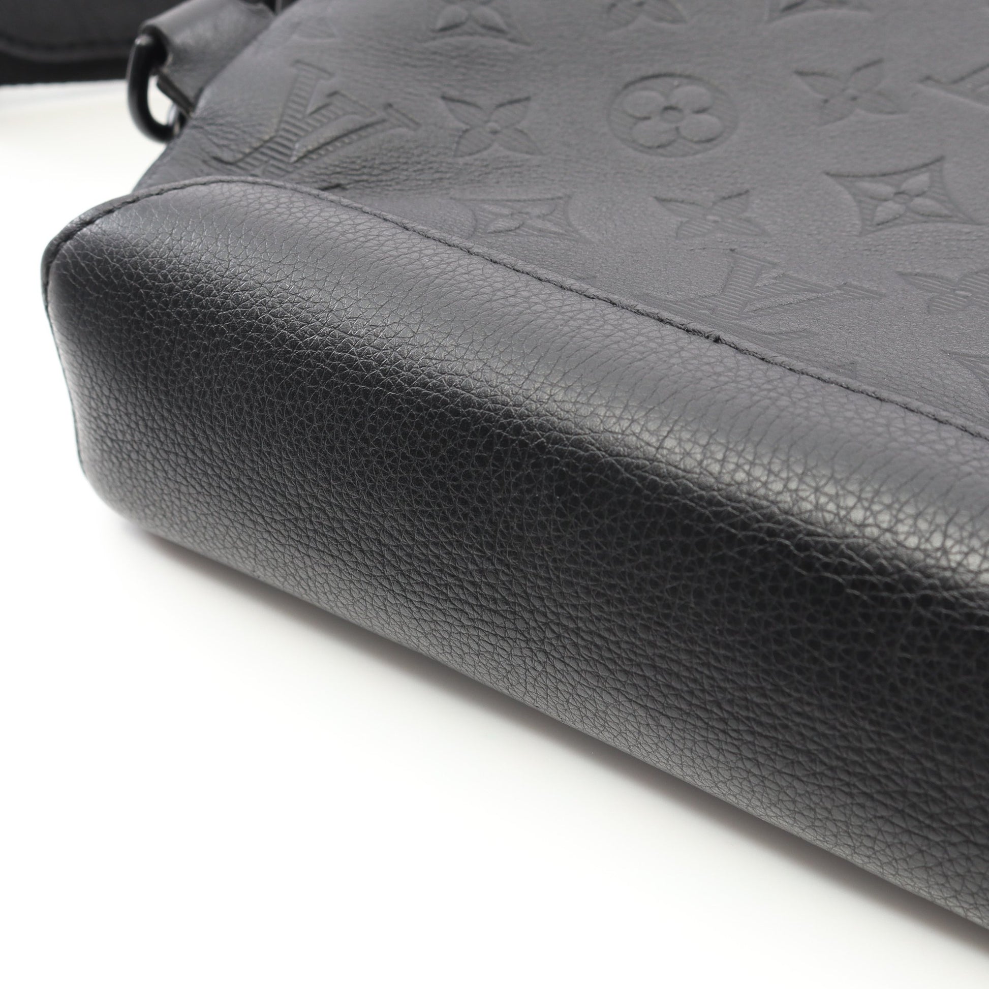 デュオ スリングバッグ モノグラムシャドウ ノワール ボディバッグ レザー ブラック ルイヴィトン バッグ LOUIS VUITTON