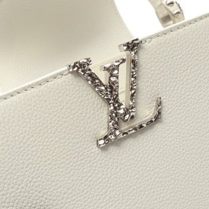 カプシーヌ EW MINI ハンドバッグ レザー ホワイト 2WAY ルイヴィトン バッグ LOUIS VUITTON