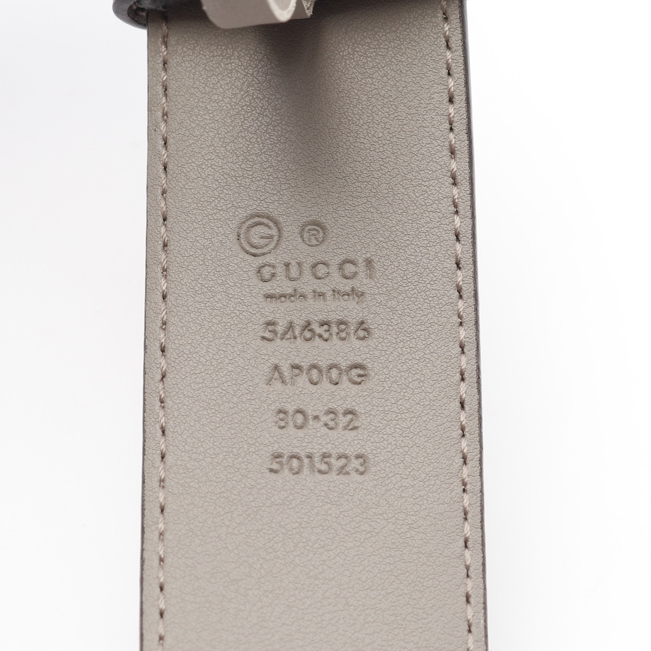 インターロッキングG ベルト レザー グレー グッチ – RECLO