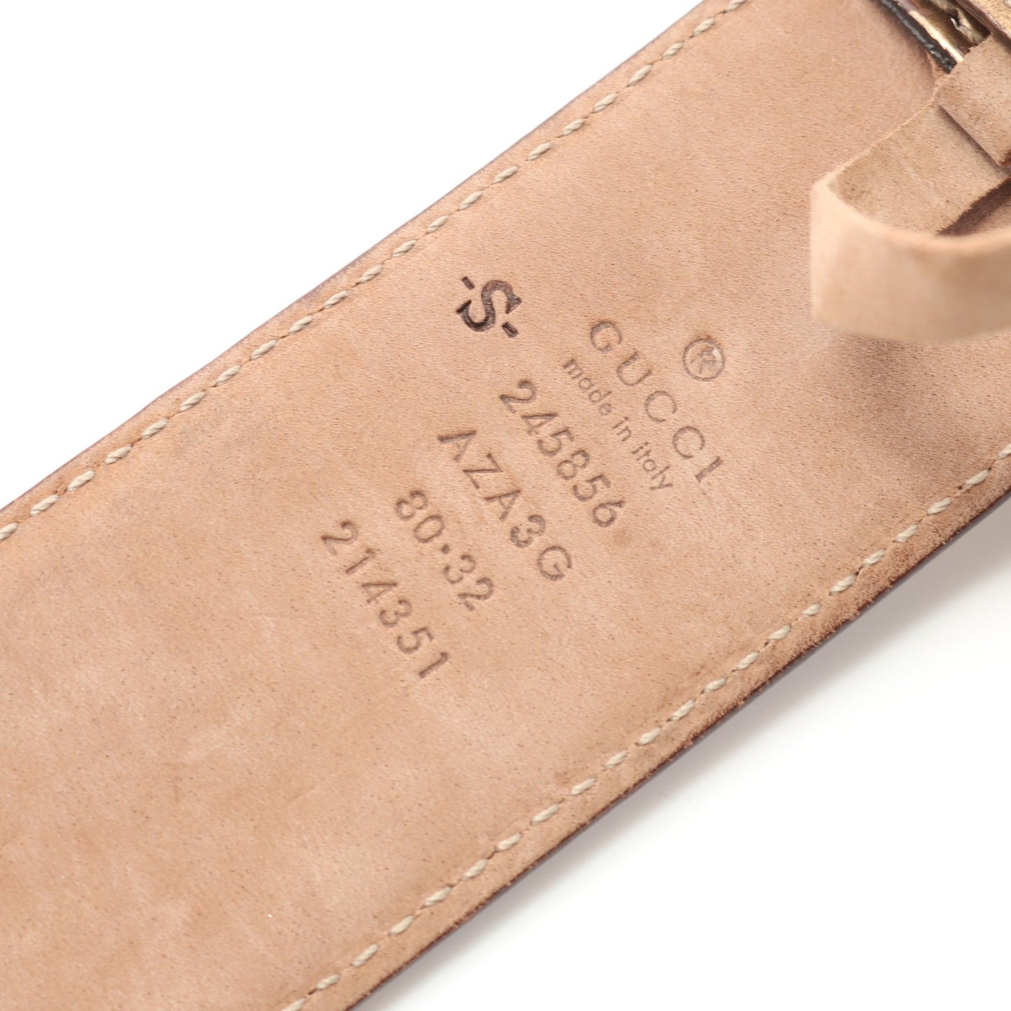 ラブリー グッチシマ ベルト エナメルレザー グレーベージュ グッチ 財布・小物 GUCCI