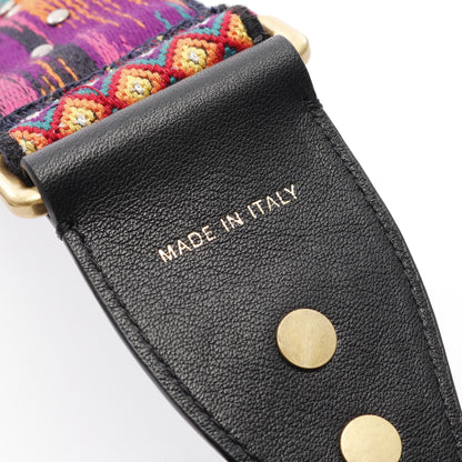 メダリオン ショルダーストラップ キャンバス レザー ブラック マルチカラー クリスチャンディオール 財布・小物 Christian Dior