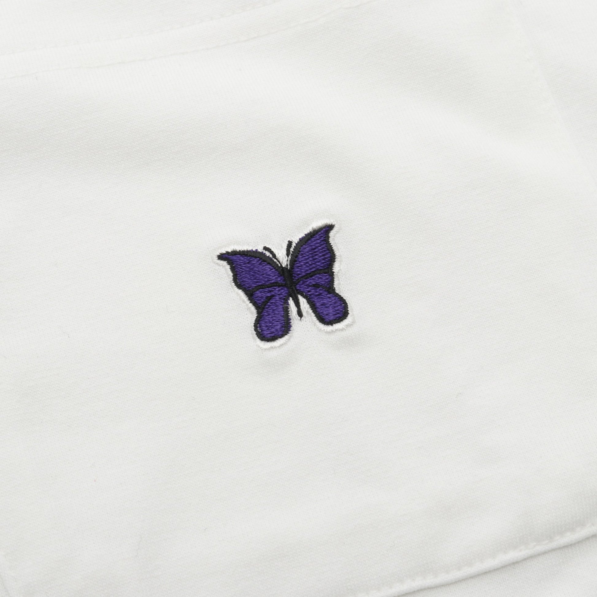 S/S Crew Neck Tee Poly Jersey Tシャツ ホワイト ニードルス トップス Needles