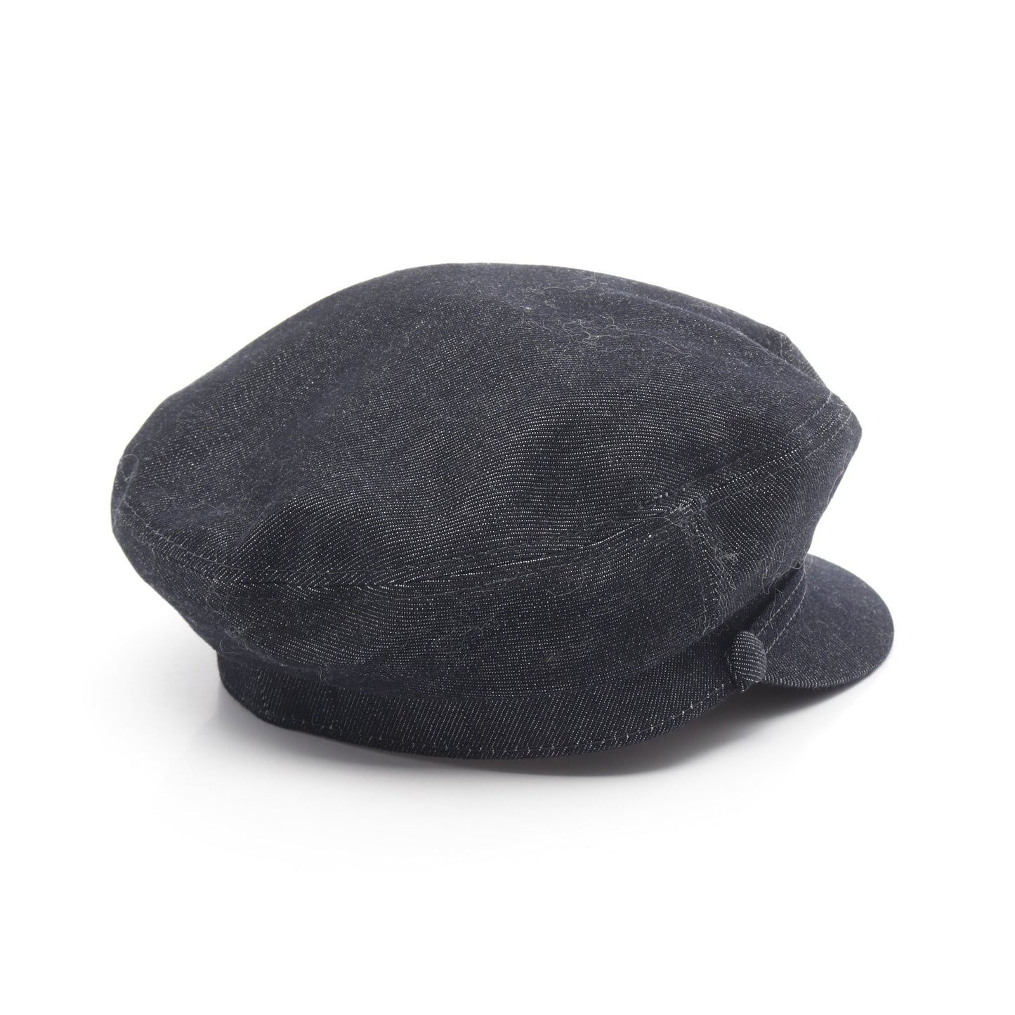 デニム キャスケット 帽子 コットン インディゴブルー ボルサリーノ 財布・小物 Borsalino