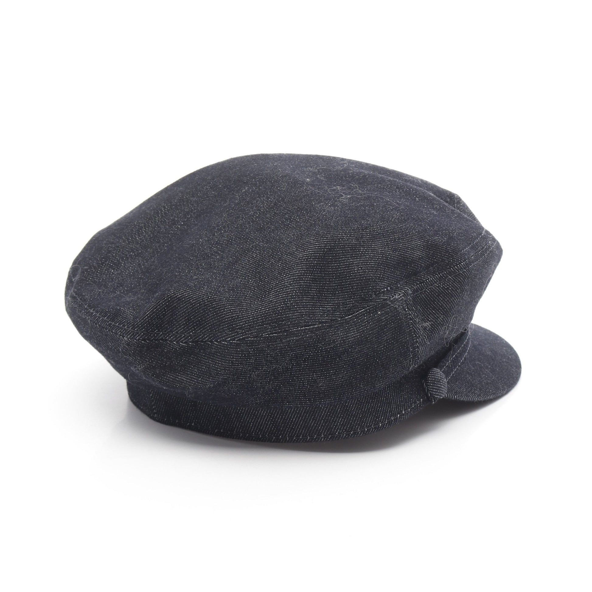デニム キャスケット 帽子 コットン インディゴブルー ボルサリーノ 財布・小物 Borsalino