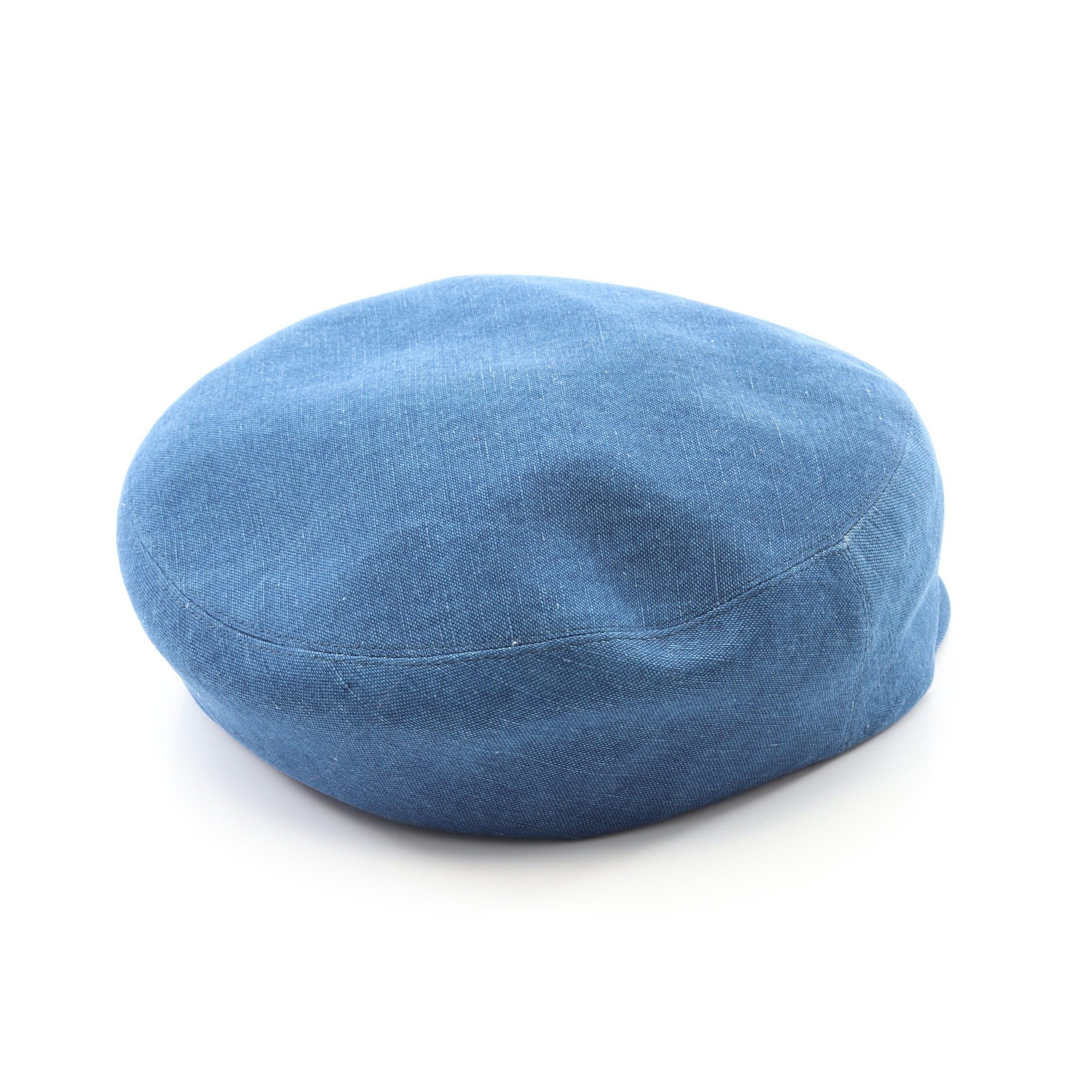 キャスケット 帽子 デニム ブルー エルメス – RECLO