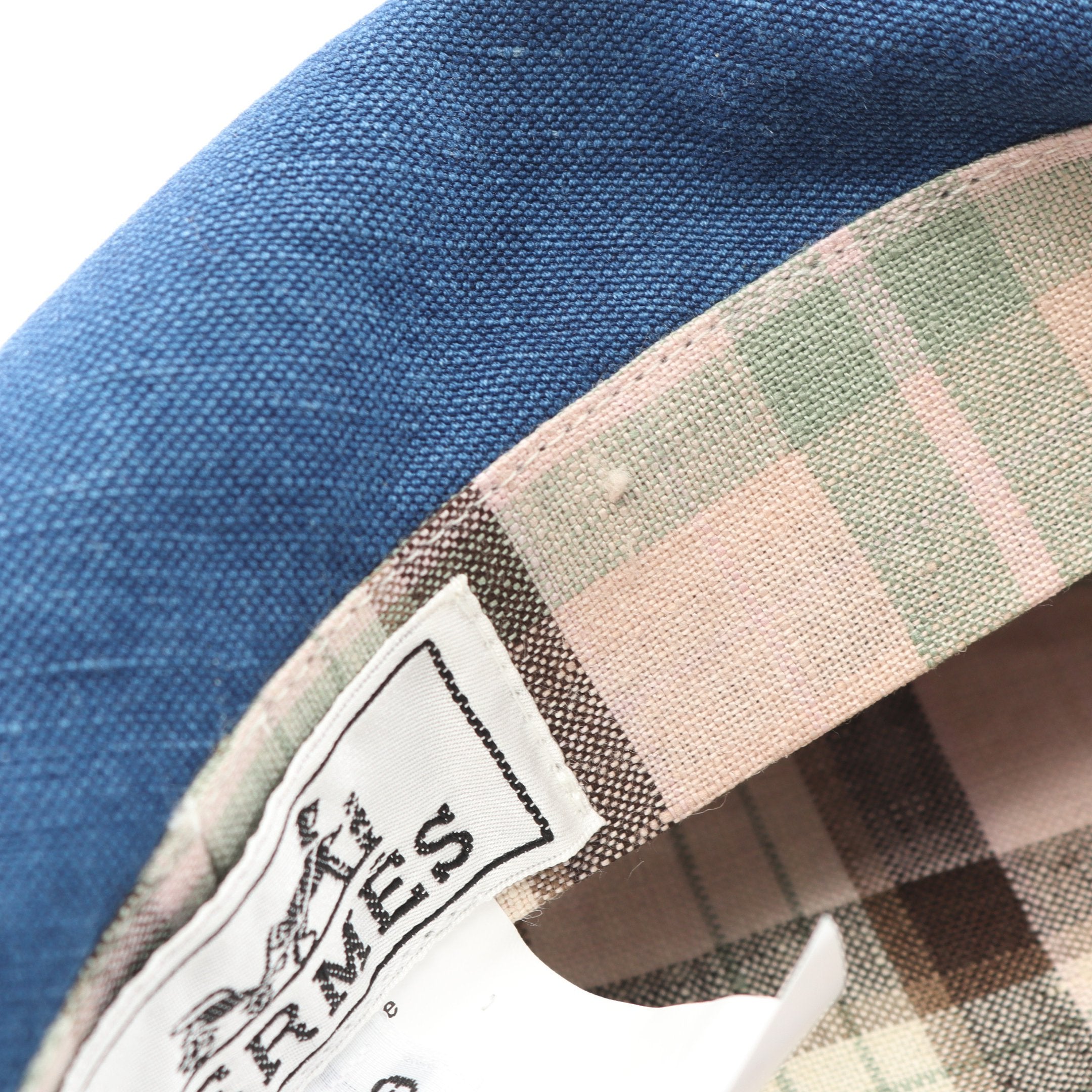 キャスケット 帽子 デニム ブルー エルメス – RECLO