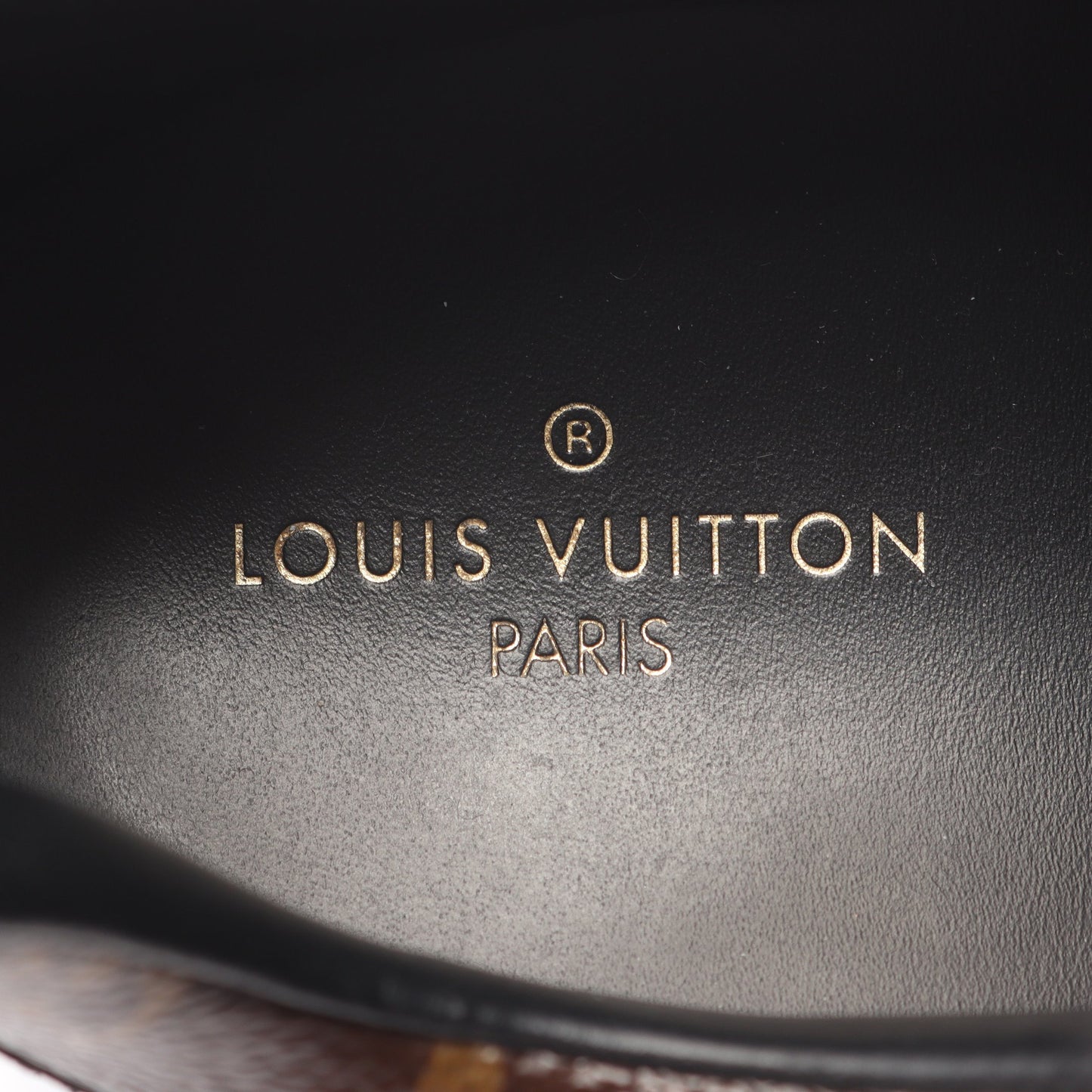 ランアウェイライン モノグラム スニーカー PVC ファブリック ブラウン ブラック ルイヴィトン シューズ LOUIS VUITTON