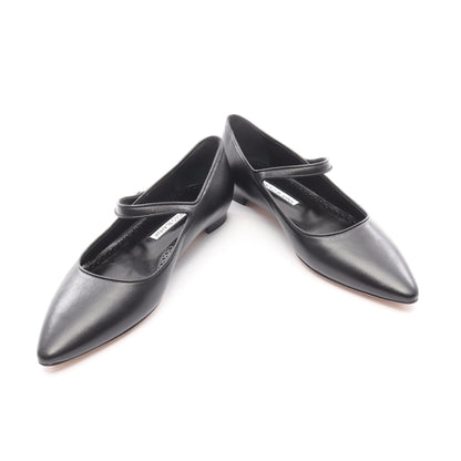 パンプス レザー ブラック マノロブラニク シューズ MANOLO BLAHNIK