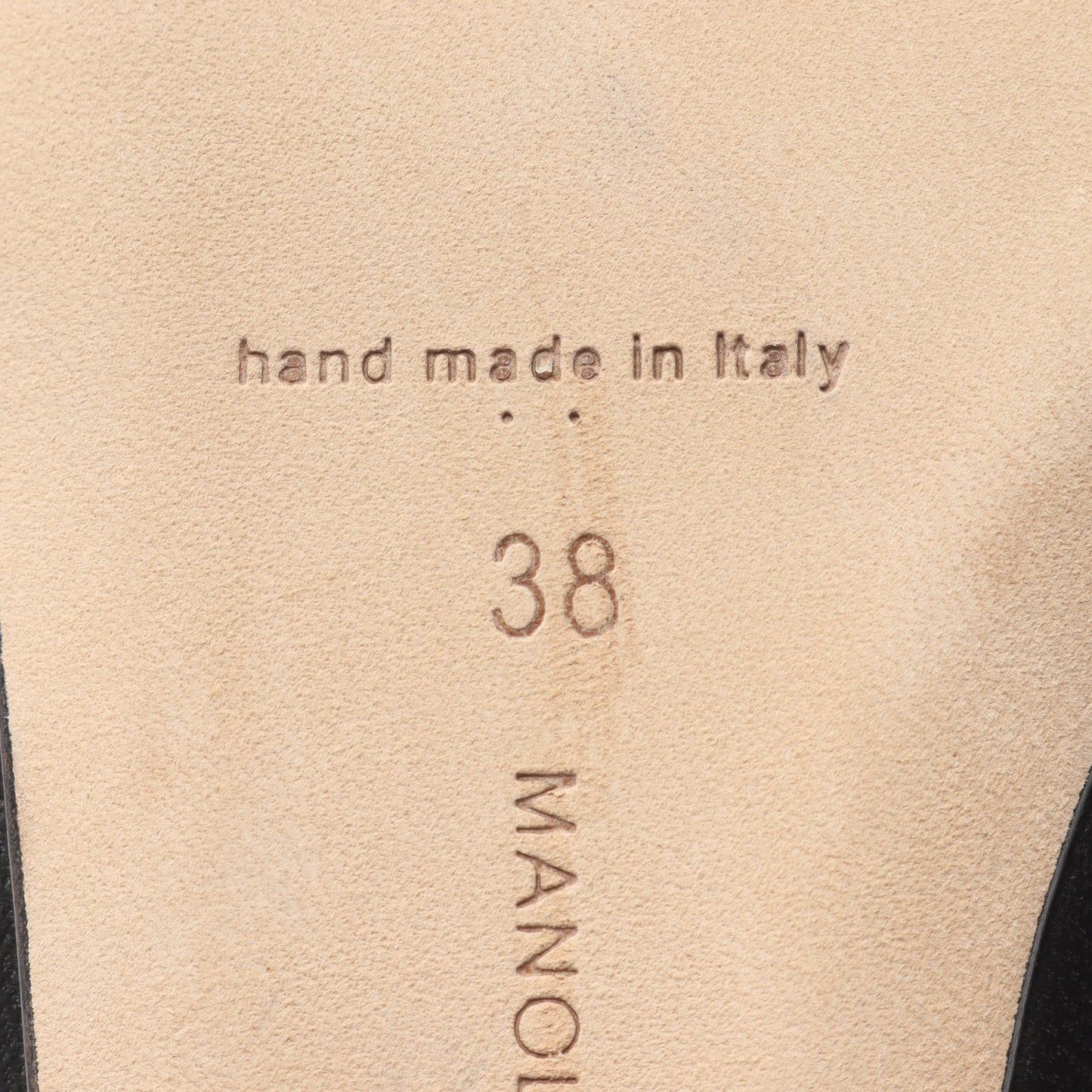 パンプス レザー ブラック マノロブラニク シューズ MANOLO BLAHNIK