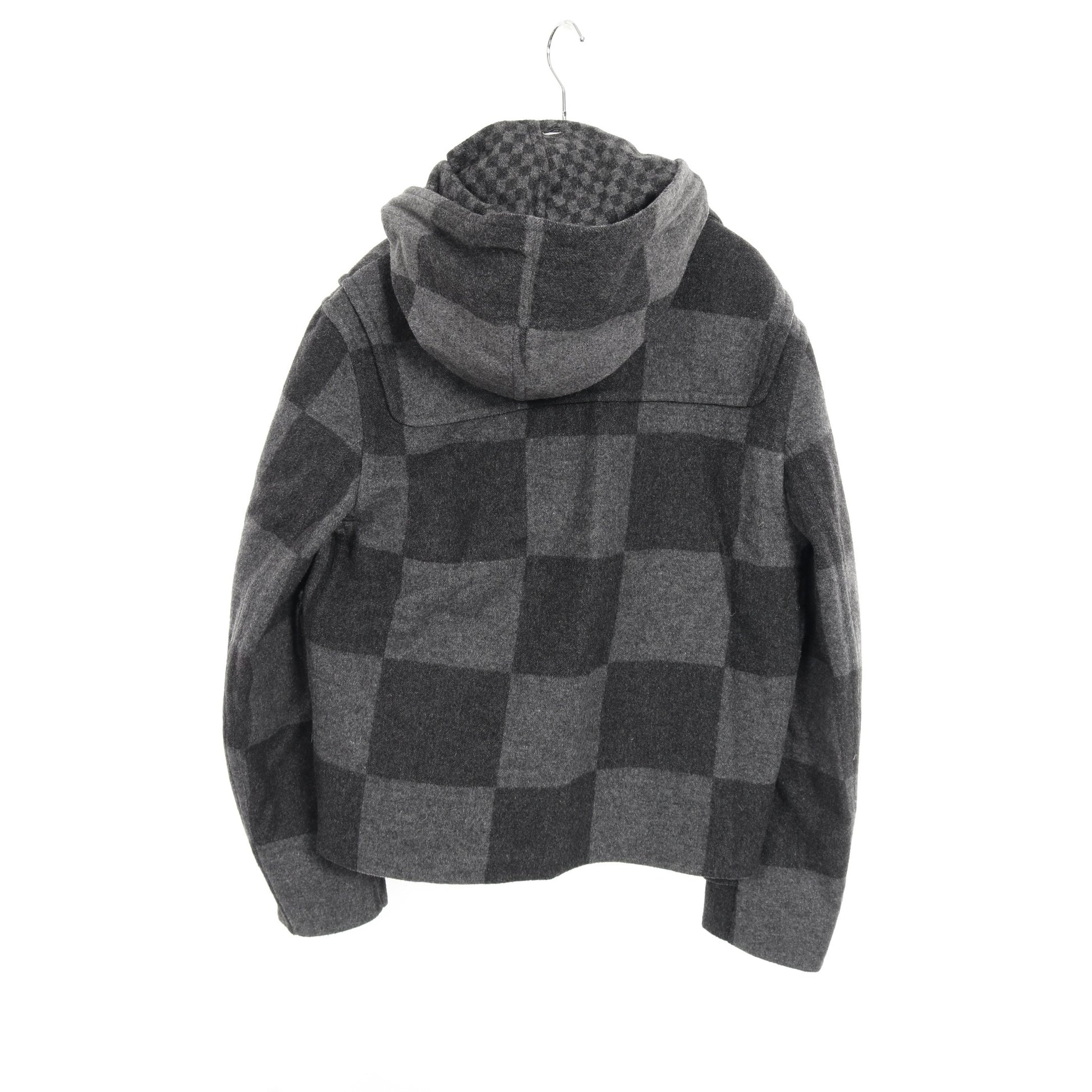 LOUIS VUITTON × NIGO ジャイアントダミエ ダッフルコート ウール  