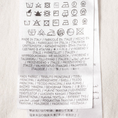 オーバーサイズ ロゴプリント Tシャツ コットン オフホワイト ジルサンダー トップス JIL SANDER