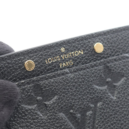 ポルト カルト サーンプル モノグラムアンプラント ノワール カードケース レザー ブラック ルイヴィトン 財布・小物 LOUIS VUITTON