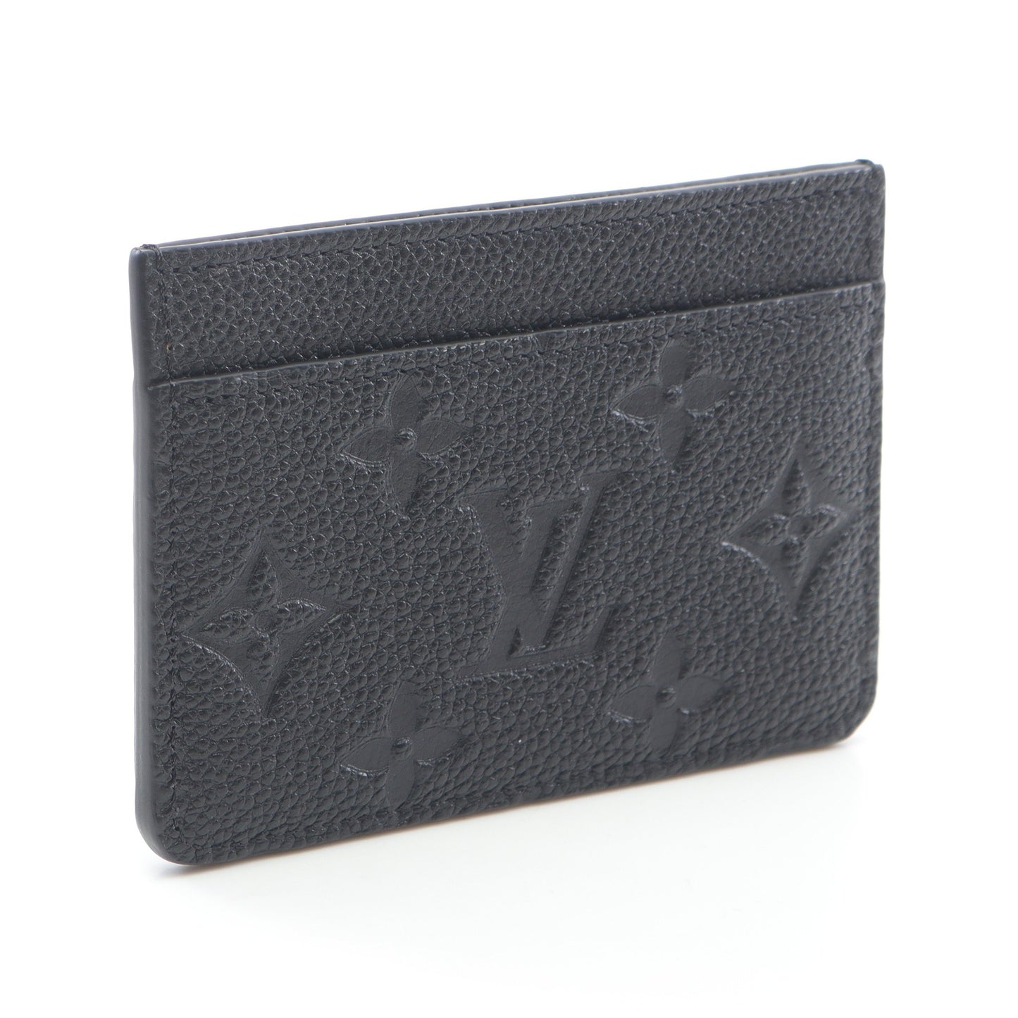 ポルト カルト サーンプル モノグラムアンプラント ノワール カードケース レザー ブラック ルイヴィトン 財布・小物 LOUIS VUITTON