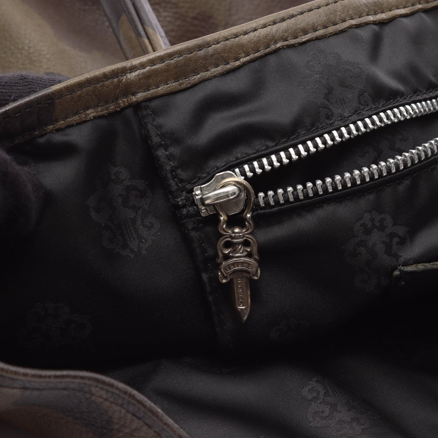 FS TOTE ショルダーバッグ トートバッグ レザー カーキグリーン マルチカラー クロムハーツ バッグ Chrome Hearts